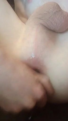 A Handsome Young Man Plays with a Dildo