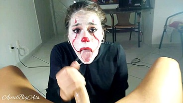 halloween sweet or dick.........and cum