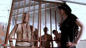 Sabrina deep : sexy jailor sabrina deep turns prison riot into wild gangbang with deepthroat and cumshots