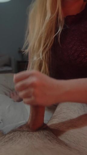 Step Daughter Watching Me Play With My Husband's Cock   Clip 1