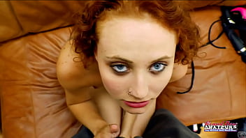 Cute Ginger Luna Parish Deepthroats A Cock To Get Pounded And Swallows Cum!