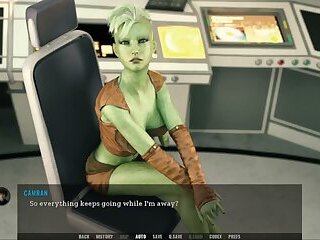 Tales From The Unending Void #27 - Green Alien Begs For Big Cock