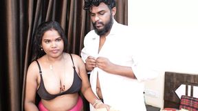 Husband and wife bathing after sex Behind the scene
