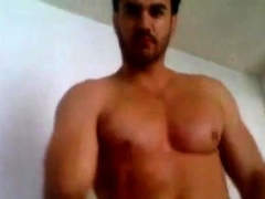 David Zepeda Masturbating on Webcam