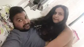 Desi indian Marathi married horney couple Homemade riding video