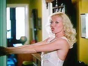Jessie St. James, Aaron Stuart in sexy 80's porn blondie enjoys passionate fuck