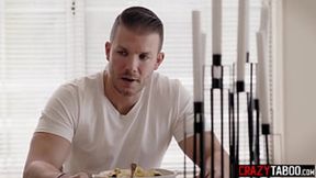 Dana Vespoli, big-titted Asian MILF, gives a perfect blowjob to big cock before getting fucked deep