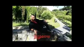 Couple worships beautiful feet in nylon socks