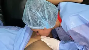 Doctor's Appointment Turns into Wild Licking Session