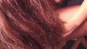 Two eager mouths worship one lucky cock in this steamy amateur compilation