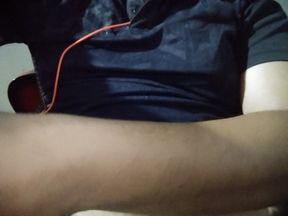 Masturbating in the open