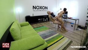 Anal sex with her boss