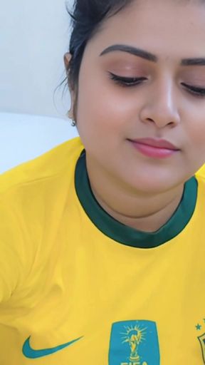 Step brother fucking his beautiful step sister while betting on a football game.(Full Bangla  Audio)   Clip 1