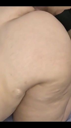 My Best Friend's Hot Chubby Mom Offers Me Her Big Ass Doggy Style. Real Homemade.