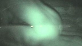 Night vision cam caught naughty amateur Judy riding cock on top