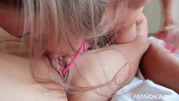 Lesbian fun with girl-girl kissing and pussy eating - PROMO VERSION