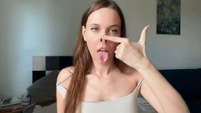 Snubby little piggy nose mp4