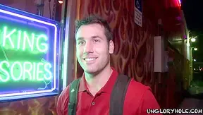 Tyler Hunt Gene Neely Dive Deep Into Glory Hole Action – GayPornHeat