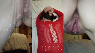 British milf pees all over pounding my big cock deep in her pink pussy