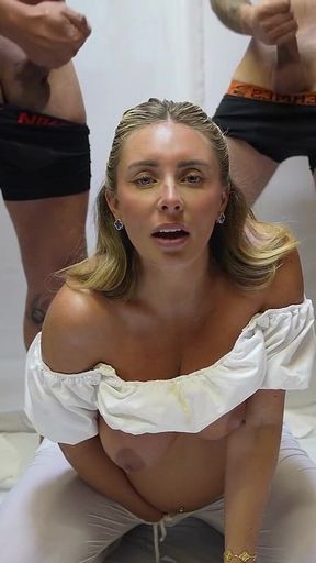 Bonnie Blue Cum Bukkake Shower