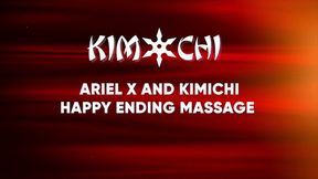 Ariel X and Kimichi Happy Ending Massage