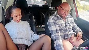 German Half African Brown Skin Small Tits Teen 18+ Lia Amalia Pick Up For No Condom Fuck By Old Guy