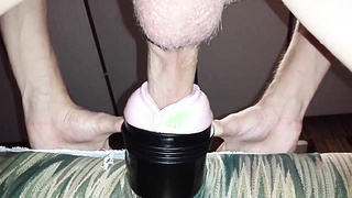 Fleshlight quick fuck and cum 7
