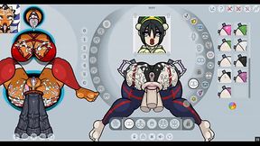 Fap Wall 0.7 [PornPlay Parody Hentai game] Ep.2 adult Toph from the last air bender give gloryhole deepthroat