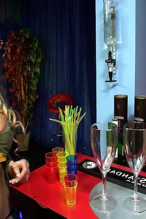 Thirsty Blondes Scene-2_pair of Busty Blonde Teens Having a Threesome in Lingerie