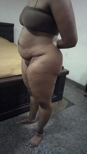 New Cup Bra Wearing and Dancing with Dirty Talk