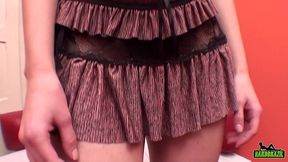 loira timida vem para fazer seu primeiro filme porno - paola dantas - loupan