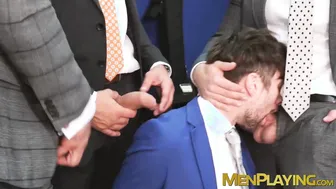 Drew Dixon Takes Sir Peter's Big Cock in Office Foursome
