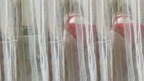 your friend s girlfriend seduces you in the shower with her curvy ass