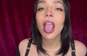 Exciting Countdown with TheTongueGirl: Watch Her Tempting Long Tongue in Action!
