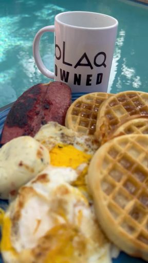 Finally Having Breakfast
