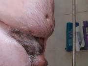 Fat gainer shower time