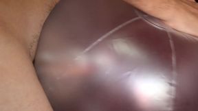 Inflatable clear beachball