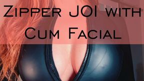 Zipper JOI: Self Facial