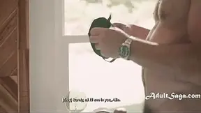 Teen stepdaughter secretly shares her pussy with her blindfolded stepdad's