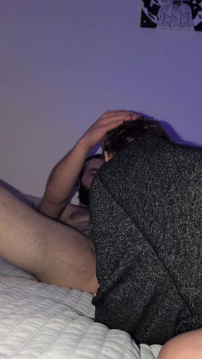 Hot Amateur Wife Sucks Dick Like a Pro Then Gets Fucked by Her Husband's Big Dick Till He Cums