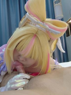 Juno from the Overwatch can't hold her Horny side