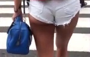 Candid walk in the city