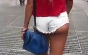 Candid walk in the city