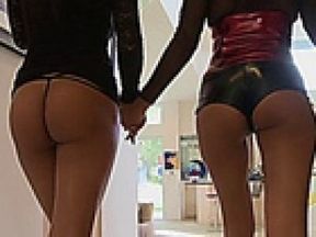 Priva And Lana Croft Anal Threesome