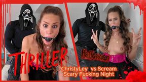 Thriller Halloween !!! ChristyLey vs Scream Scary Fucking Night