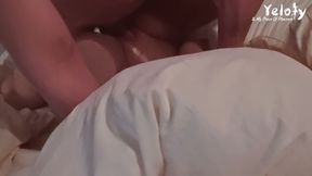 Fucking my sex doll until her pussy is overflowing (I cum inside and keep fucking both her holes until I cum again and again)