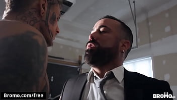 Tattoo Dude Fucks Another Dude - Bromo