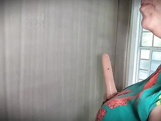 Stepmother discovers that her stepson is homosexual and punishes him by fucking him hard with a ding-rod.