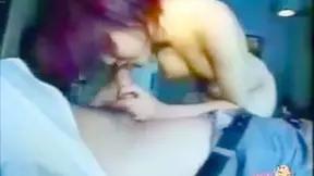 Zorra Japonesa Pelirroja Da Mamada Caliente en Casa