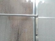 Shower Fun with G Spot Stimulation, Masturbation and Throbbing Cumshot